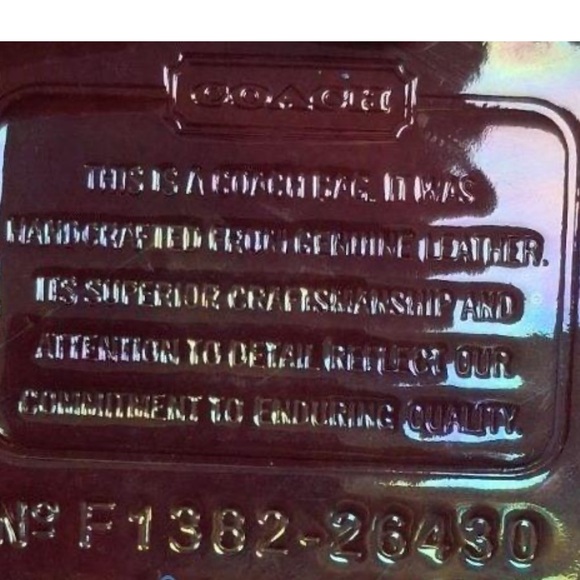 Coach Poppy Studded Victoria Satchel - Picture 2 of 2